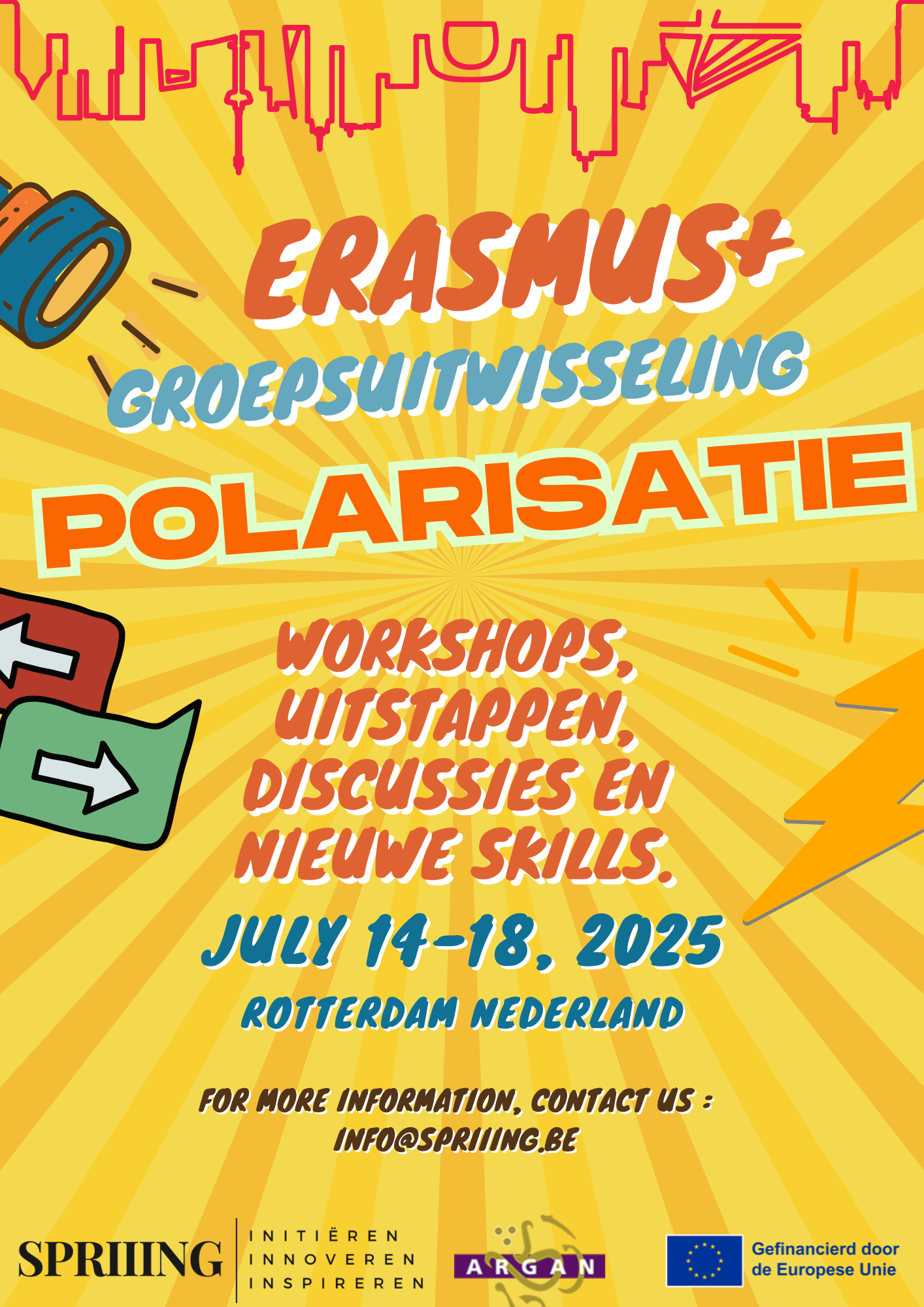 Erasmus+ Groepsuitwisseling: Polarisatie