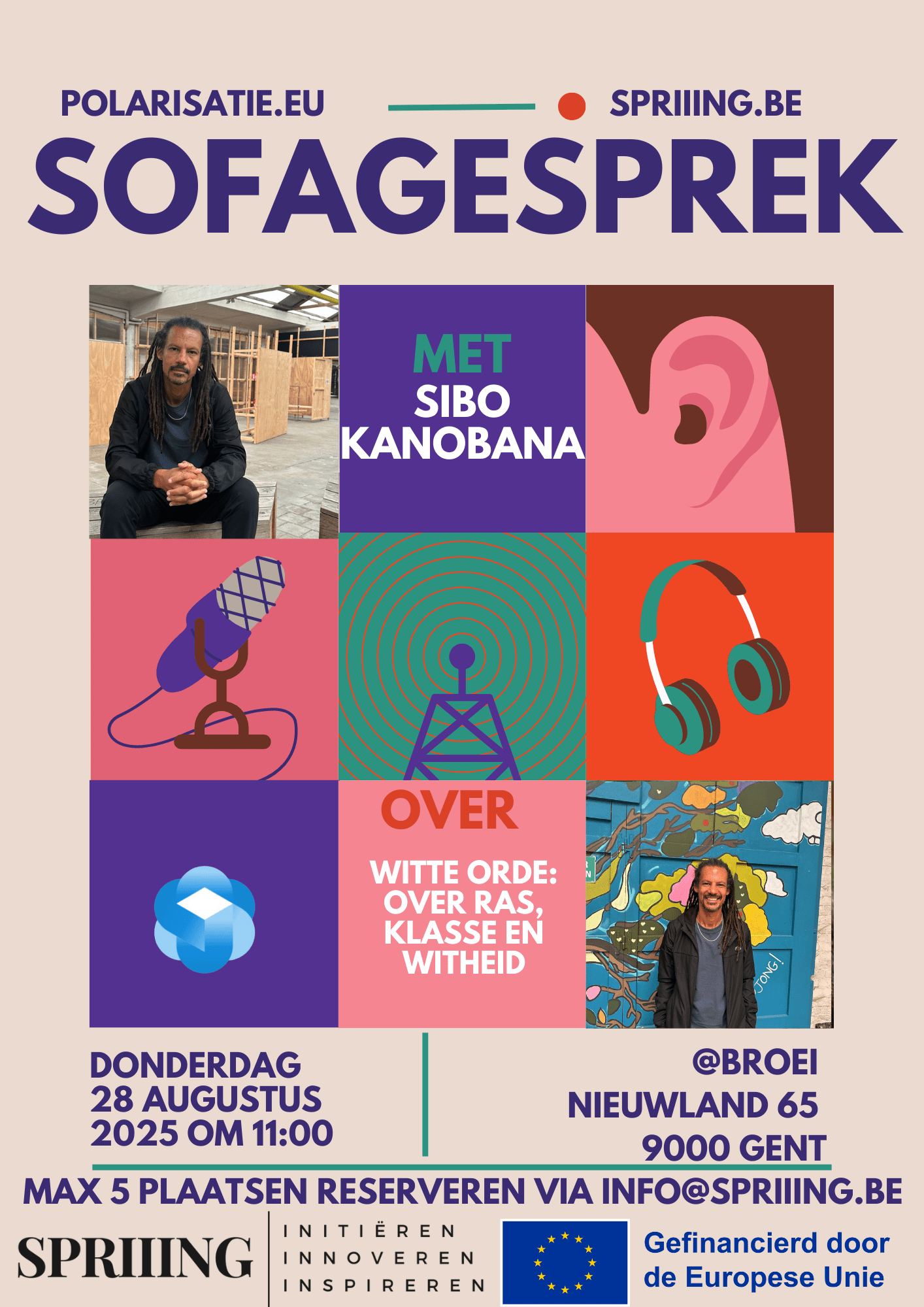 Sofagesprek met Sibo Kanobana
